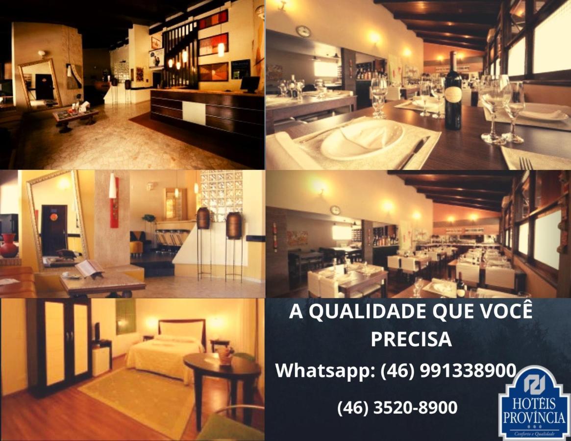 Hotel Provincia Flex Francisco Beltrão Esterno foto